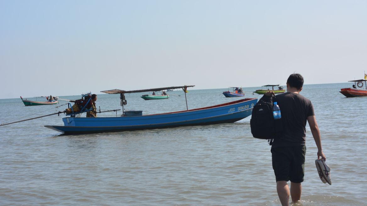 Go to the mountain by Speed Boat