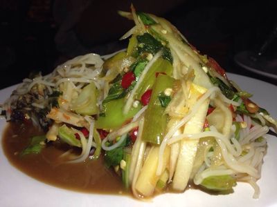 Local food + Som Tum