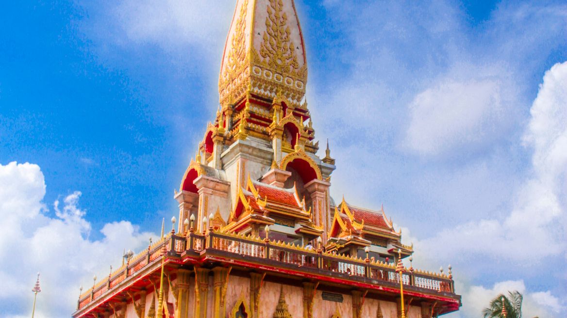 Pagoda of Chalong Temple