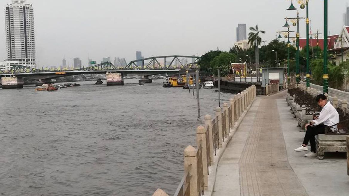 Some scene nearby the river