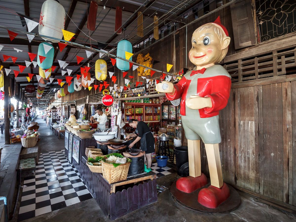 Baan Mai Market, Chachoengsao, Thailand
