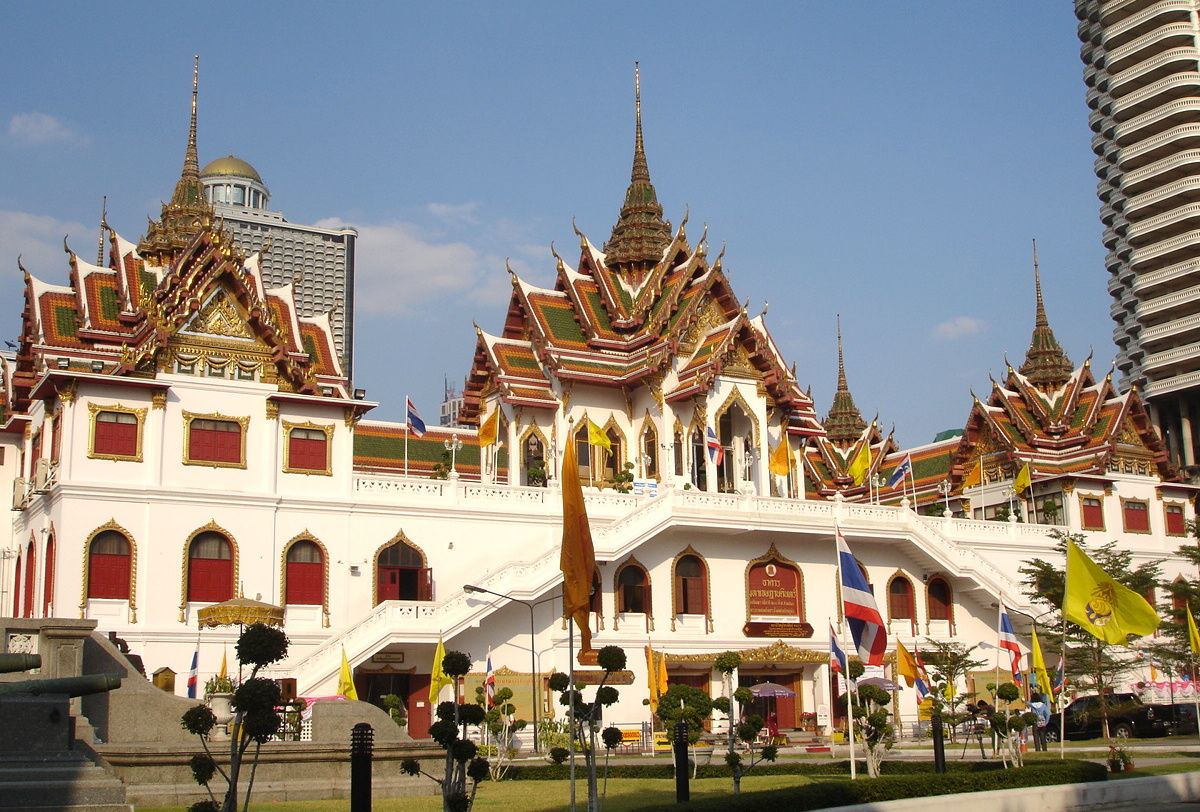 Wat yannawa bangkok thailand