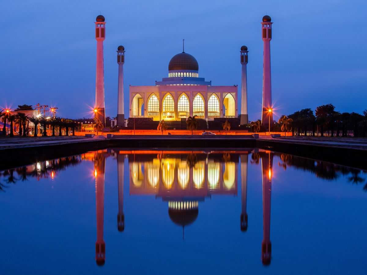 Songkhla central mosque thailand hat yai