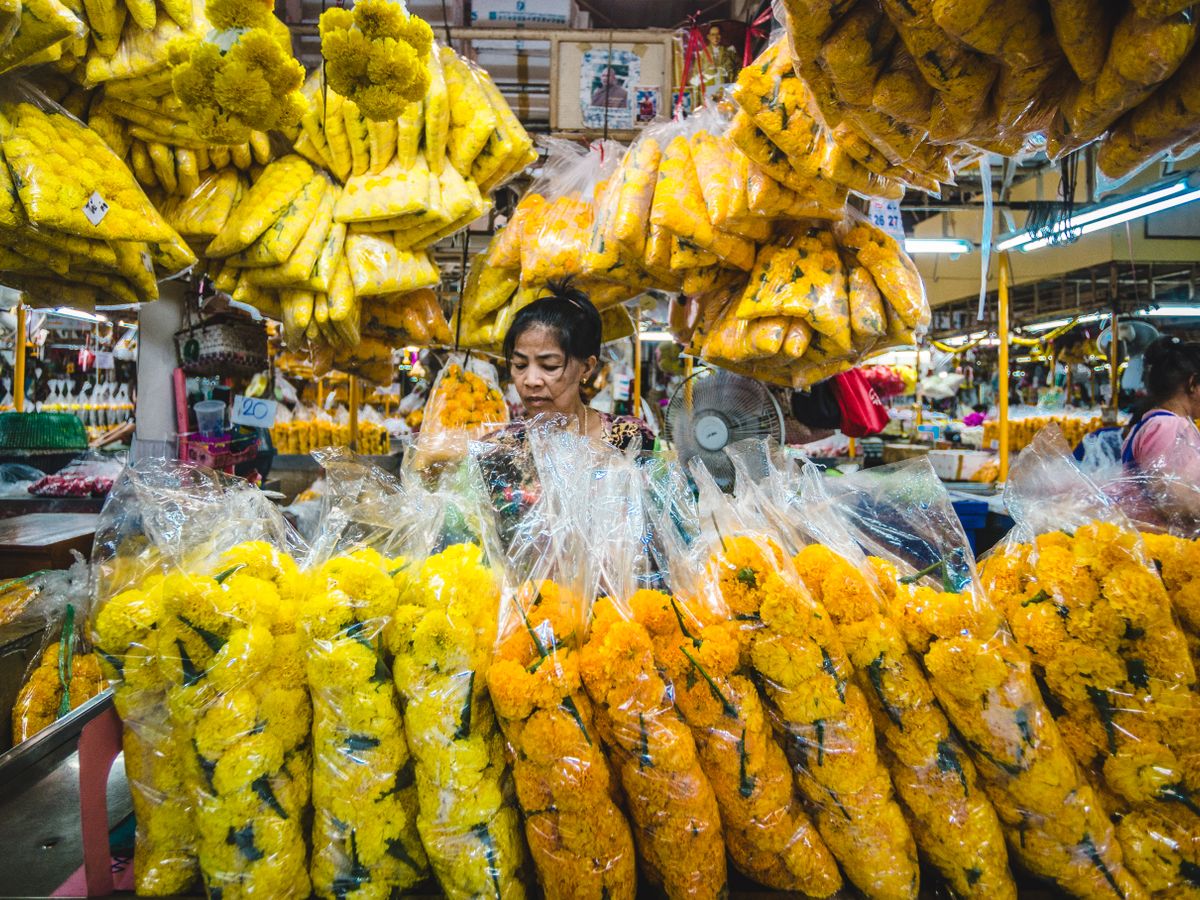 Pak Khlong Talat Flower Market