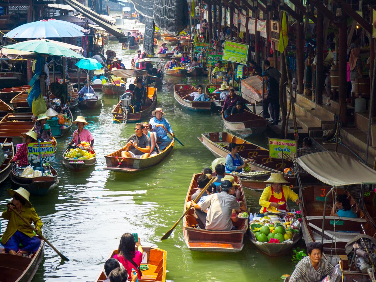 Private Damnoen Saduak Floating Market Tour