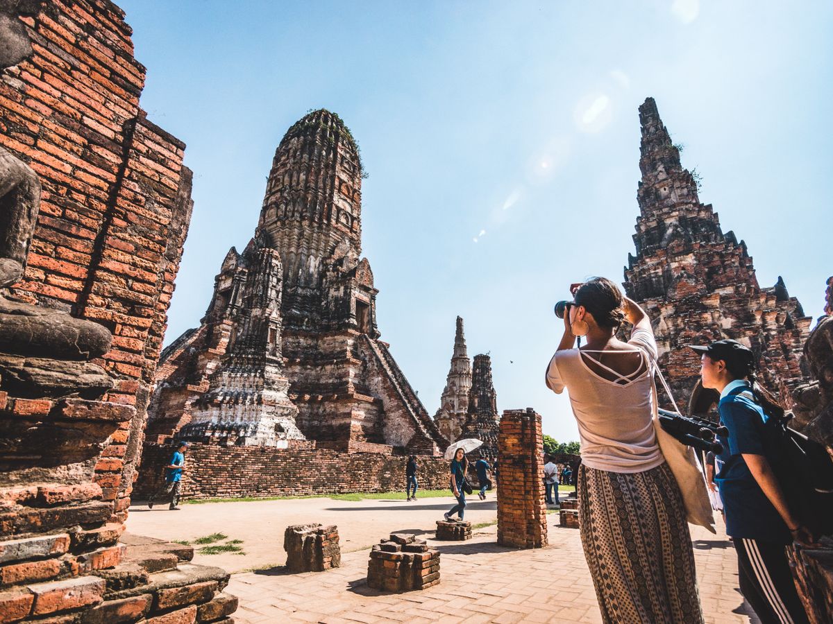 wat chaiwatthanaram ayutthaya thailand