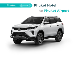 Transfer from Hotel in Phuket Area to Phuket Airport by Private SUV Car