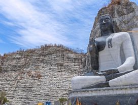Suphanburi Uncovered: Local Market, Buffalo Life, Giant Dragon & Cliff Buddha