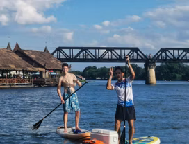 Paddle and Visit History on River Kwai