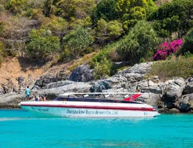 Join Tour Racha Island, Coral Island and Maithon Island by Speedboat with Round Trip Transfer from Phuket City