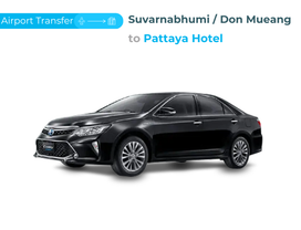 Transfer from Suvarnabhumi/Don Mueang Airport to Pattaya Hotel by Private Car