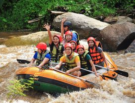 White Water Rafting, Elephant Village & Tea Plantation in Chiang Mai