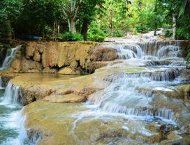 Visit Pha Thai Cave, Mae Kae and Kao Fu Waterfalls