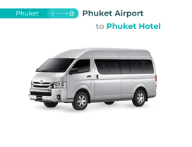 Transfer from Phuket Airport to to Hotel in Phuket Town Area by Private Van
