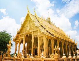 Chachoengsao Hidden Gems: Local Market, Crystal-Like & Golden Temple