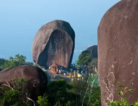 A Stairway to Heaven at Khao Khitchakut Mountain! 
