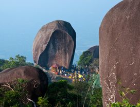 A Stairway to Heaven at Khao Khitchakut Mountain! 