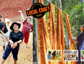 Learn to Make Natural Tie Dye from Clay Colors