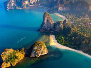 Join Tour from Krabi 4 Islands by Speedboat with English Speaking Guide (09:00-14:00)