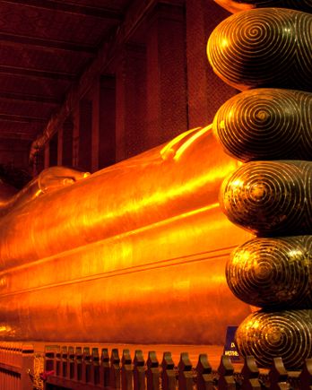 The Reclining Buddha at Wat Pho