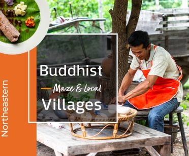 Befriend the Buffaloes, Make Your Own Buffalo Manure-Dyed Tee and Enjoy Isan Feast