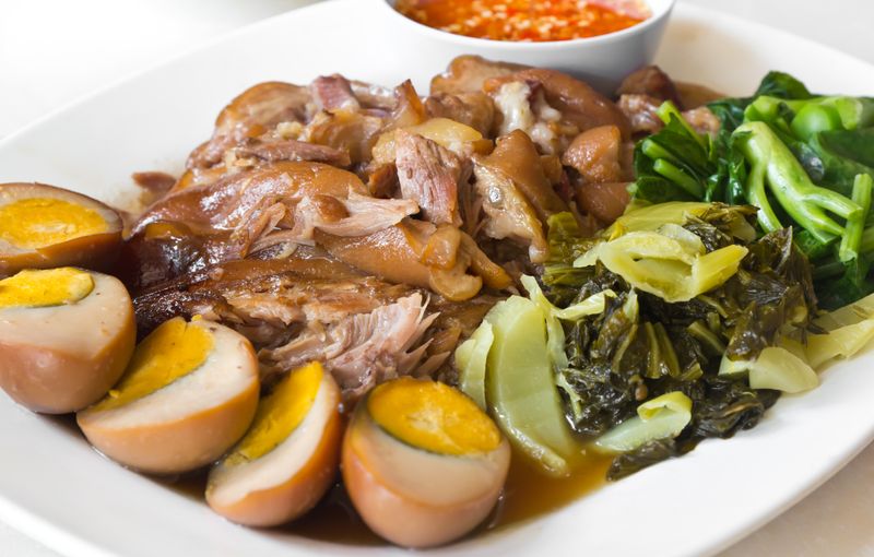 Braised Pork Leg for Michelin Guide Thailand (Michelin Guide Bangkok 2018)